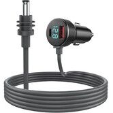 Starlink Mini Cable,3 in 1 Starlink Mini Car Charger DC Power Cable+ Cigarette Lighter Adapter 12V-48V,Durable USB C PD 40W and USB A 35W Ports (3M)