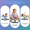 Spinning Chair Kids Sensory Toys Swivel Spin Sit Seat Balance Exercise Body Training Coordination Spinner Activity Autistic Autism ADHD Children 3+