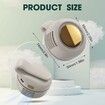 Portable Silent Mini Bladeless Fan Clip On,3 Speed Clip on Fan for Shirt and Waist