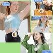 Portable Silent Mini Bladeless Fan Clip On,3 Speed Clip on Fan for Shirt and Waist