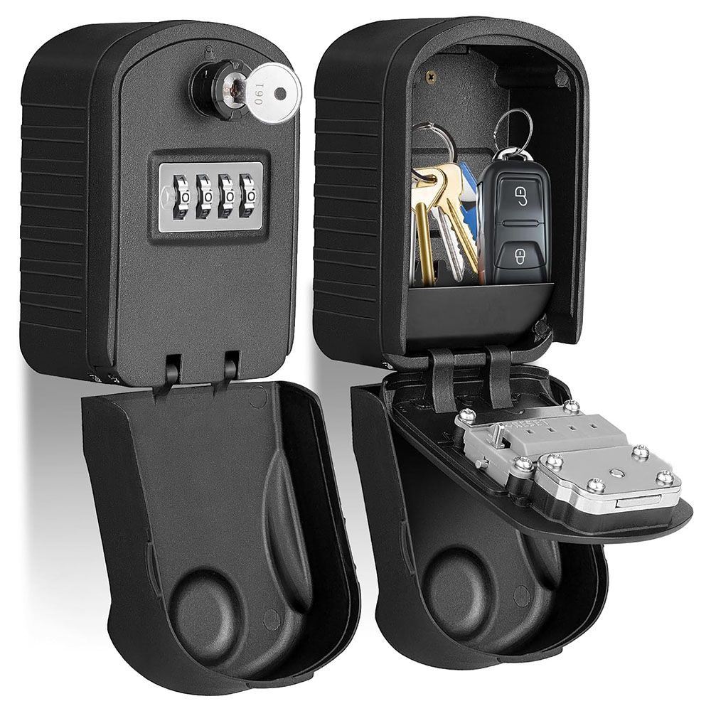 Lock For Outside Box Lock Box for Keys with Code Outdoor Large Capacity Key Lock Box for ...