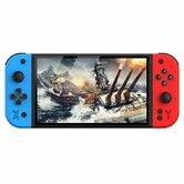 Game Handheld Console 7inch Portable Video Console 64G 8000+ Games HD Output Support Dual controllers 3D joystick
