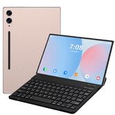 Android 15 Tablet 10.1 Inch 8 Core 8GB RAM 256GB ROM 10000mAh Battery HD Screen With Keyboard Color Gold