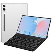 Android 15 Tablet 10.1 Inch 8 Core 8GB RAM 256GB ROM 10000mAh Battery HD Screen With Keyboard Color Grey