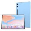Android 15 Tablet 10.1 Inch 8 Core 8GB RAM 256GB ROM 10000mAh Battery HD Screen With Keyboard Color Blue