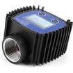 K25 1in Internal Thread Water Sensor Meter, Digital Display Flowmeter for Gasoline, Chemical Liquid (Blue)