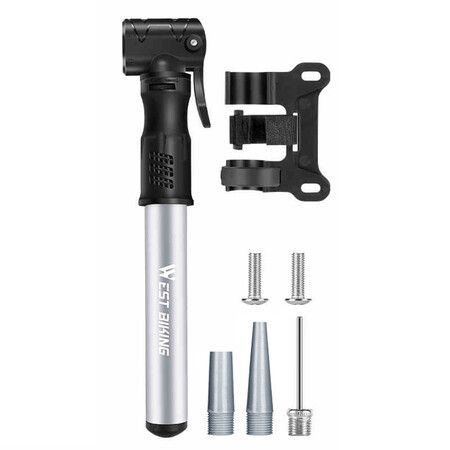 Mini Bike Pumps with Presta & Schrader ValveHand Mini Pump,Portable Inflator Pump with Repair KitFast Tyre Inflator Pump Road and Mountain Bikes,Balls etc