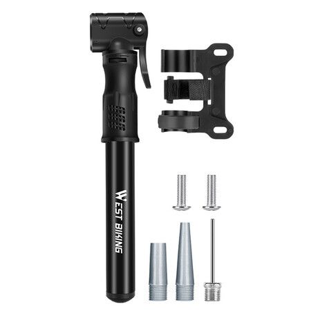 Mini Bike Pumps with Presta & Schrader ValveHand Mini Pump,Portable Inflator Pump with Repair KitFast Tyre Inflator Pump Road and Mountain Bikes,Balls etc