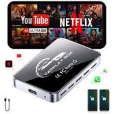AI Box CarPlay and Auto Adapter, 5.0, 4K Video Support, Android 12.0 System for CarPlay and Android Auto, 4GB RAM+32GB ROM