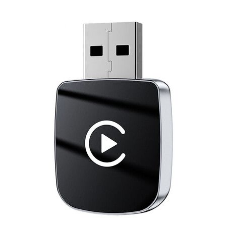 Wireless Carplay Adapter for Car with Apple Carplay and Android Auto Bluetooth 5.0/WiFi Ports USB Portable Carplay 2025 Upgrate Fit for iPhone iOS 10+