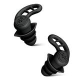 Swimming Ear Plugs, Waterproof Reusable Silicone Swim Earplugs for Swimming Surfing Snorkeling Showering and Pool (Black)