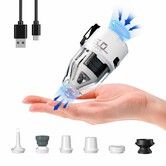 FLEXTAILGEAR Max Pump 3 Air Pump for Inflatables,5Kpa Portable Air Pump,500L/min Air Mattress Pump with Camping Light,Electric Pump