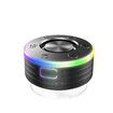 Bluetooth Shower Speaker IPX7 Waterproof with Light Show,Built-in Microphone and Shower Radio,Portable for Home,Pool,Beach,Travel