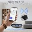 Wallet Tracker Card Air-Tag (iOS Only) - Work with Apple Find My,Bluetooth Tracker Smart Card Wallet Finder,0.08in Slim,IP68 Waterproof 2Pack