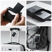 Wallet Tracker Card Air-Tag (iOS Only) - Work with Apple Find My,Bluetooth Tracker Smart Card Wallet Finder,0.08in Slim,IP68 Waterproof 2Pack