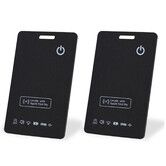 Ultra-Thin Wallet Tracker Card,Thin Wallet Finder Wireless Charging,Works with Find My (Only for iPhone) Worldwide Tracking,Item Finder 2Pack
