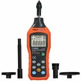 Digital Tachometer, 50 to 19999 RPM Contact Tachometer, 100 Groups Data Store Handheld Speed Meter, Max/Min/AVG RPM Rotation Speed Gauge, PT6208A