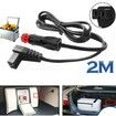 DC 12V Power Cord Car Fridge Compatible with Alpicool, Bodega, Euhomy, BougeRV, ARB, Dometic, ICECO, Setpower, JoyTutus 2Meters Car Refrigerator Power Cord
