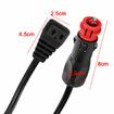 DC 12V Power Cord Car Fridge Compatible with Alpicool, Bodega, Euhomy, BougeRV, ARB, Dometic, ICECO, Setpower, JoyTutus 2Meters Car Refrigerator Power Cord