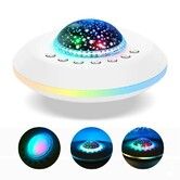 White Noise Machine Portable Sound Machine Night Light Starry Ambient Light 28 Sleep Sounds with Adjustable Brightness and Auto Off Timer
