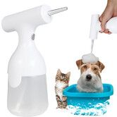 Electric Dog Cleaning Foam Soap Dispenser Machine, Foaming Shampoo Sprayer, Dog Wash Accessories Bulk, Rechargeable Shampoo and Soap Dispenser