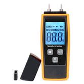 Wood Moisture Meter, W Unique Water Moisture Tester, HD Digital LCD Display with Backlight to Measuring Firewood, Furniture, Floor, Trees