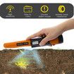 Hand Metal Detector, High Sensitivity Metal Detector with LCD Display and Belt Holster, All Metal Finder Locating Gold Coin Silver Jewelry Waterproof