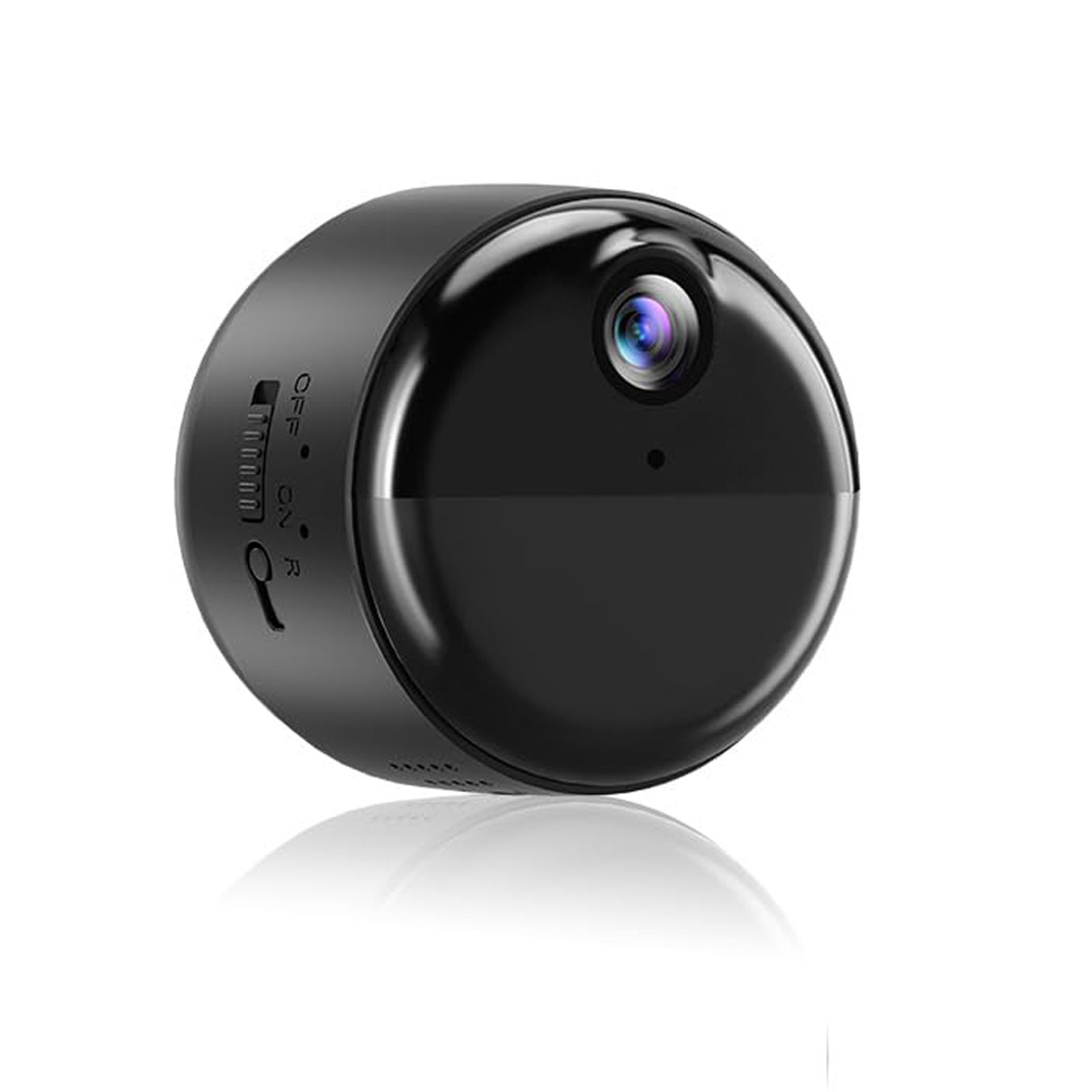 Mini WiFi Camera – 1080P HD Nanny Cam, 90-Day Standby, AI Human Detection