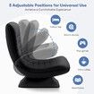Floor Sofa Bed Chair Couch Recliner Lounge Foldable 360 Degree Swivel Rotating Lazy Lounger Comfortable Adjustable Chaise Ground Cat Scratch Leather