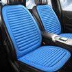 Blue 3D Ice Silk CarRSeat cover Cushion Cooling Pad Ventilation Four Seasons
