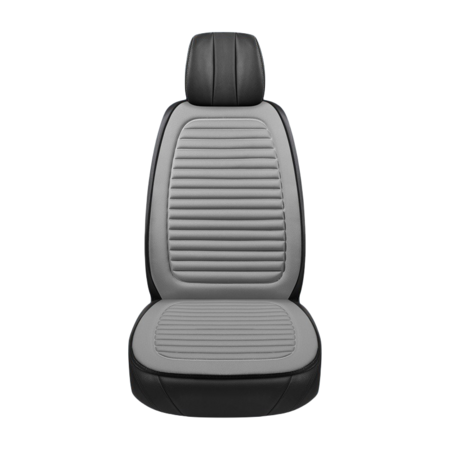 Grey 3D Ice Silk CarrSeat Cushion Cooling Pad Ventilation Four Seasons