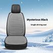 Grey 3D Ice Silk CarrSeat Cushion Cooling Pad Ventilation Four Seasons