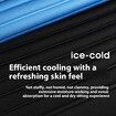 Black 3D Ice Silk Carr Seat Cushion Cooling Pad Ventilation Four Seasons