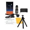 Grey 6X18mm Mobile Phone Telescope Concert Photography Monocular Clip Mini Tripod High-definition Telephoto