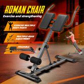 Weight Bench Roman Chair Back Hyperextension Ab Workout Home Gym Equipment Hyper Extension Fitness Exercise Machine Adjustable Core Abdominal Trainer