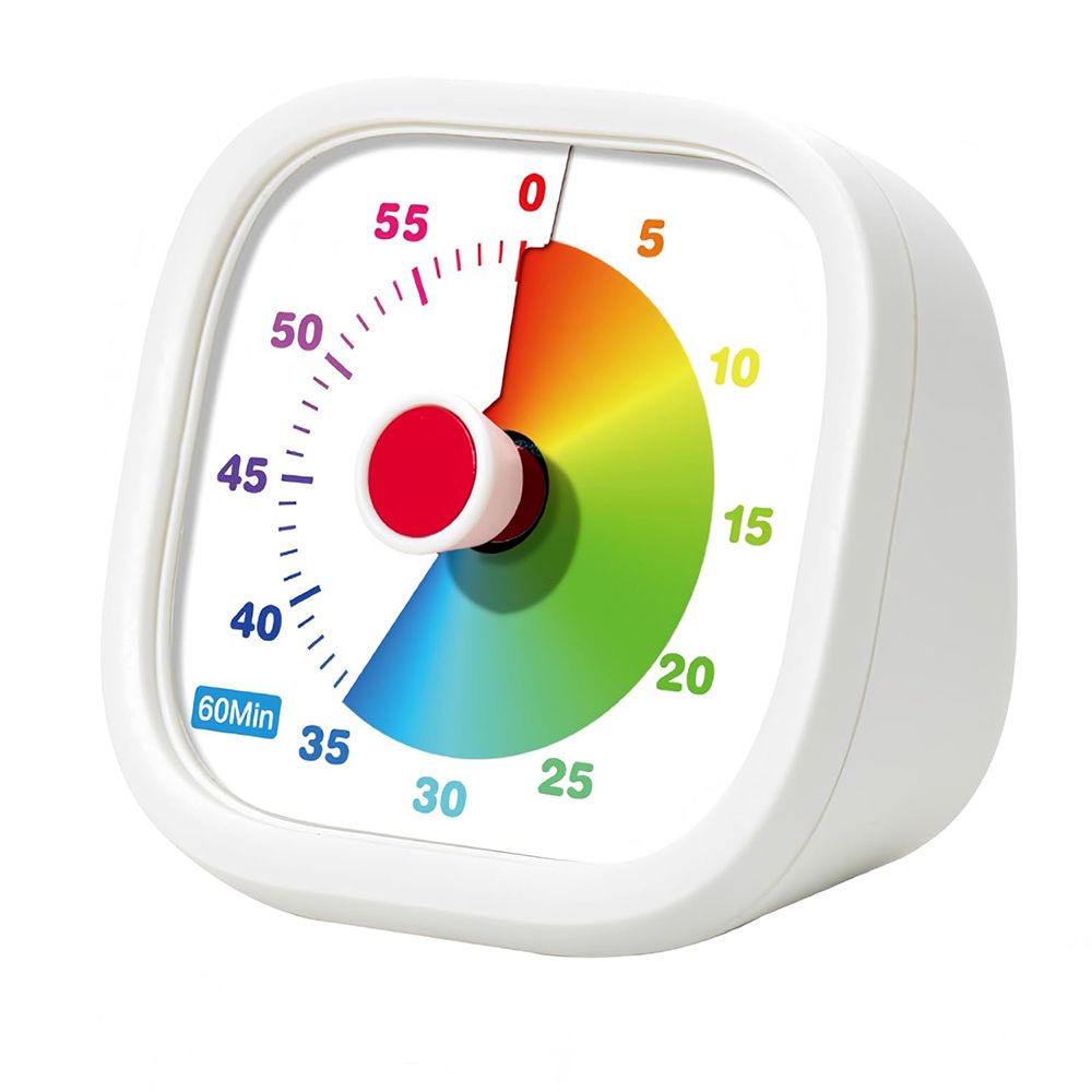 Visual Timer for Kids, 60 Minutes Countdown Timer for Classroom Kitchen ...