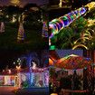 Solar LED String Lights,30M 300 LED Waterproof Rope Light 8 Modes Colorful Outdoor Lights for Garden,Camping,Christmas,Halloween Decorations
