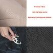Car Dog Pet Seat Barriers Bed 124x55x35cm Universal Rear Pet Mat Washable All Season Oxford PP Cotton Hair Dirt Proof COL Khaki