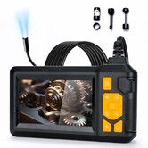 4.3Inch HD Endoscope Camera,1080P Snake Camera with 8 LED Lights,5M Semi-Rigid Cable,Digital Sewer Camera for Home and Industrial Use
