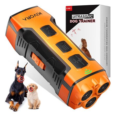 Dog Bark Deterrent Devices, 7 in 1,Anti Barking Device for Dogs Stop Neighbors Dog for Dogs Training Stopper Indoor, Outdoor