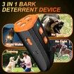 Dog Bark Deterrent Device, Anti Barking Device for Dogs with 3X Ultrasonic, Bark Shield to Stop Neighbors Dog Barking