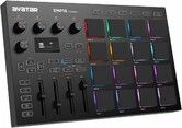 EMP16 MIDI Pad Controller Beat Maker Machine With Bluetooth, 16 RGB Velocity Sensitive Beat Pads, 16 Level, Full/Half Level, OLED Display, MIDI In/Out
