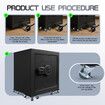Furniture Moving Dolly 4 Wheel Mover Trolley Lifter Slider Tool Set 360 Degree Swivel Heavy Duty Steel Equipment Bed Sofa Piano Safe Appliance 500kg