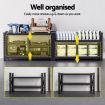 Giantz 2x 0.9M Garage Shelving Workbench Warehouse Rack