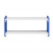 Giantz 2x 0.9M Garage Shelving Workbench Warehouse Rack