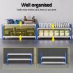 Giantz 2x 0.9M Garage Shelving Workbench Warehouse Rack