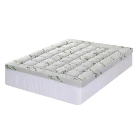 Giselle Mattress Topper 11cm Pillowtop toppers Bamboo Queen