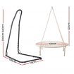 Gardeon Hammock Hanging Chair with Steel Stand