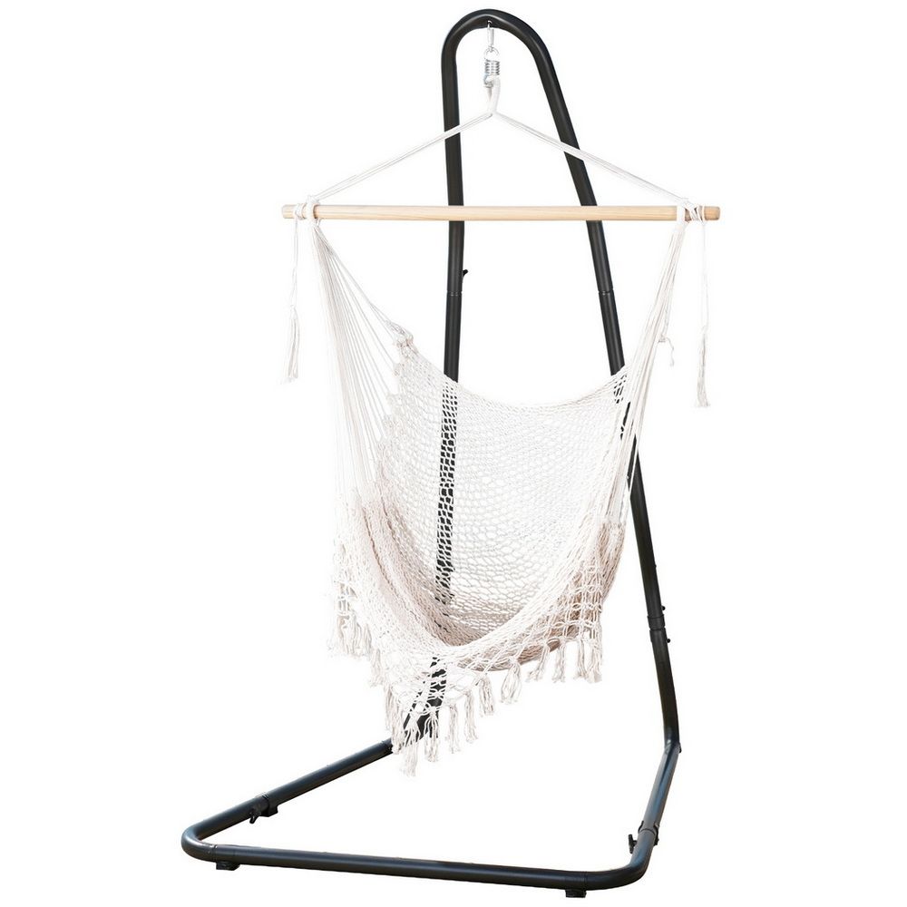 Gardeon Hammock Hanging Chair with Heavy Duty Steel Stand