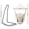 Gardeon Hammock Chair with Heavy Duty Steel Stand